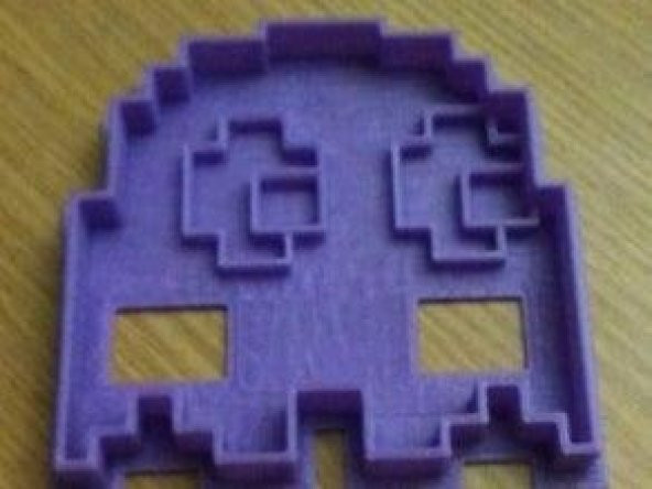 8 Bit Pacman Kurabiye Kesici Kalıbı  Şeker Hamuru Oyun Hamuru Kalıbı