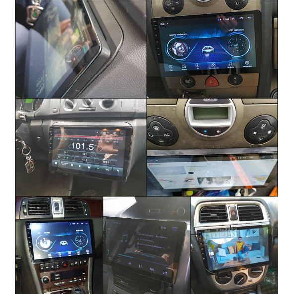 9 inç Universal Android 13 / 2-32 GB / Gerçek 2gb.ram 2Din Double Ekran Oto Multimedya arkası ince Kasa - 8