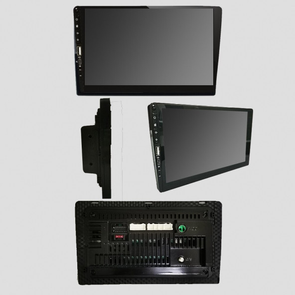 9 inç Universal Android 13 / 2-32 GB / Gerçek 2gb.ram 2Din Double Ekran Oto Multimedya arkası ince Kasa - 10
