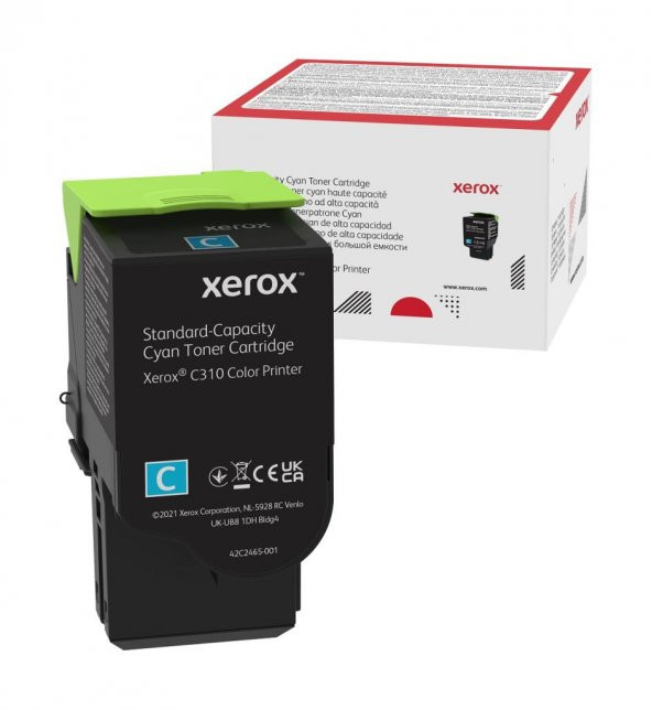 Xerox 006R04361 C310-C315 Standart Kapasite Cyan Mavi Toner 2.000 Sayfa