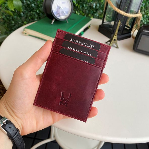 Modica Lotus - Hakiki Deri RFID Korumalı Sihirbaz Cüzdan - 6