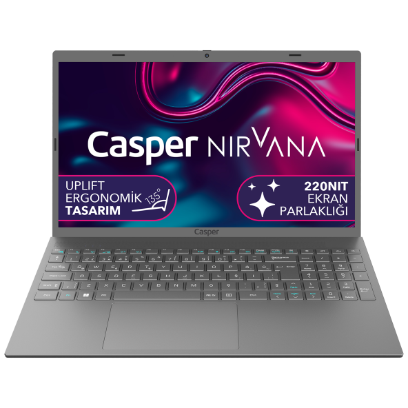 Casper Nirvana C370.4020-4C00B Intel Celeron N4020 4GB RAM 120GB SSD Windows 11 Home 15.6 HD