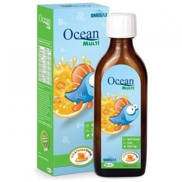 Ocean Multi Ballı Portakal Konsantreli Şurup 150 Ml 8697595870563