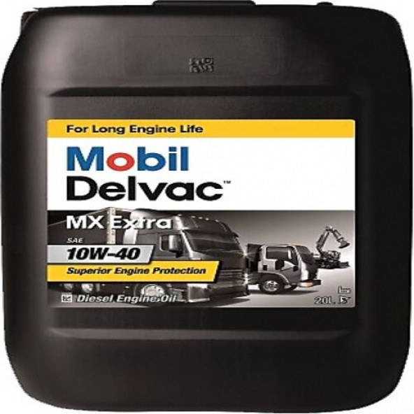 Mobil Delvac Mx Extra 10w40 Dizel Motor Yağı 20 lt