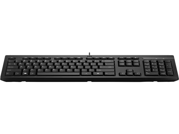 HP 125 KABLOLU KLAVYE SİYAH 266C9AA - 7