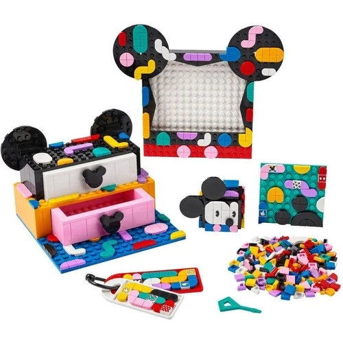 LEGO Dots 41964 Mickey Mouse and Minnie Mouse Back-to-School Project Box - 2