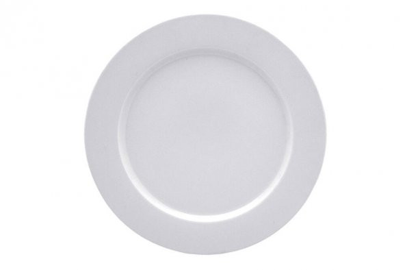 Porland Soley 6 lı Beyaz Düz Tabak 28cm - 2