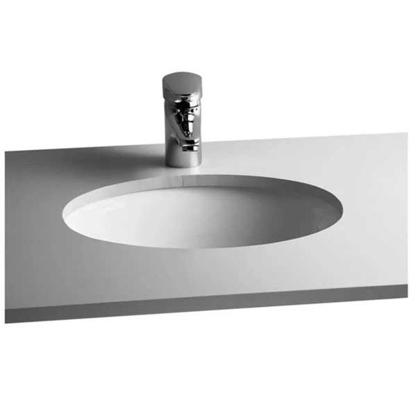 Vitra S20 42 Cm Beyaz Hilton Tezgah Altı Lavabo 6039B003-0012 ürün görseli 1