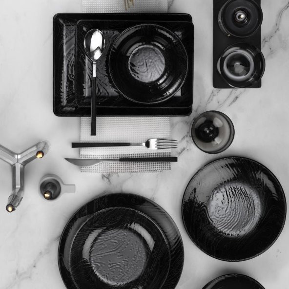 Kütahya Porselen Teos 26 Parça 890236 Desen Yemek Seti