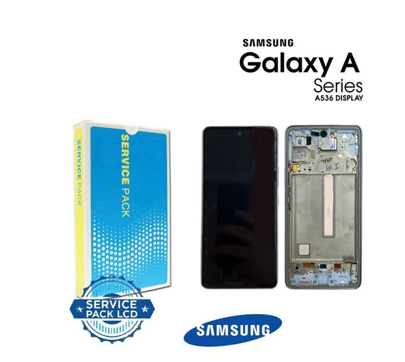 Samsung A536 A53 Lcd Ekran + Kasalı 100 Kvk Orjinal - 1