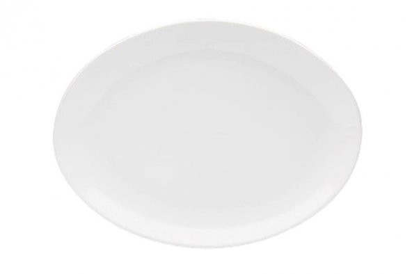 Porland Soley 6 lı Beyaz Kayık Tabak 24cm 04POR004322 - Resim 2