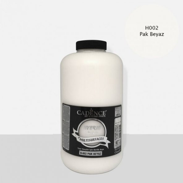 Cadence Hibrit Multisurface Boya 2000ml H-002 Pak Beyaz (3 Kg)