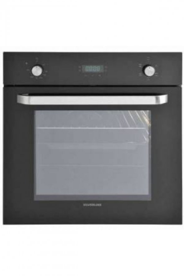 Silverline Siyah Cam Ankastre Set BO6024b01-CS5335B01-3420 Classy - Resim 2