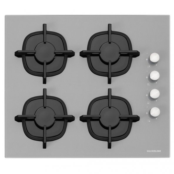 Silverline BO6504S01 - CS5343S01 - 3420 Classy 60 Gri Cam Ankastre Set - 3