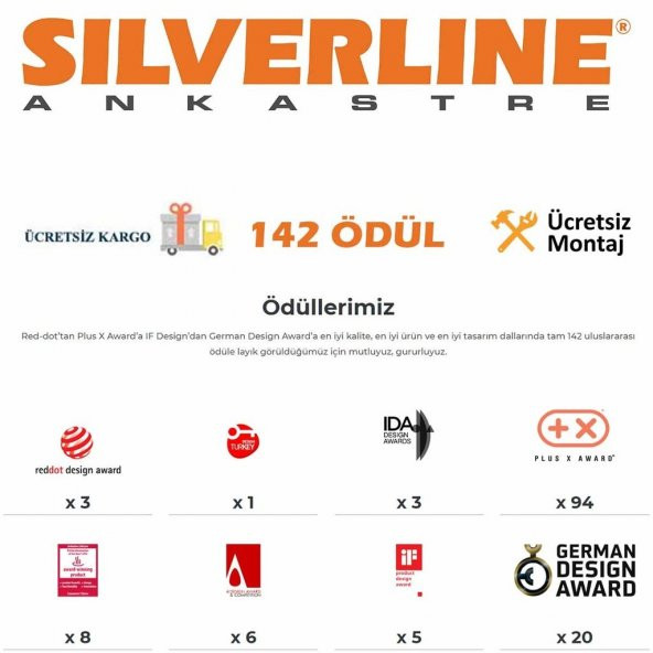 Silverline Beyaz Cam Ankastre Set BO6502W01 - CS5349W01 - 3420 - 4