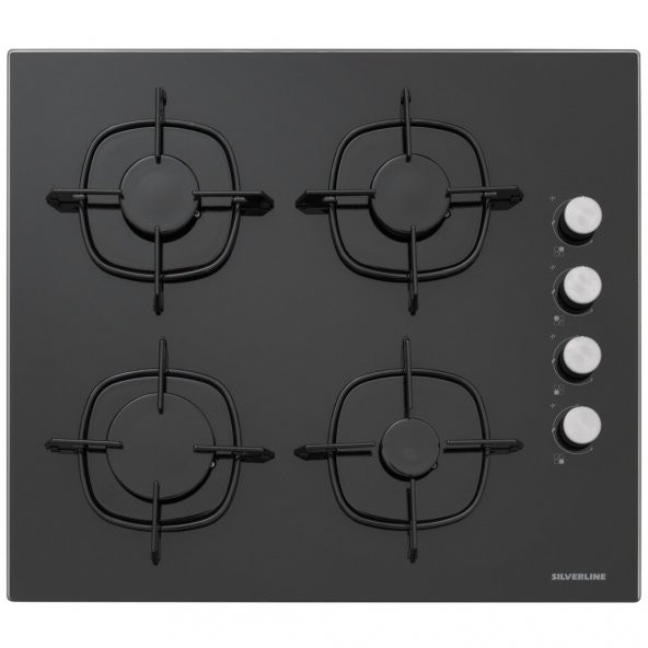 Silverline BO6502B01 - CS5335B01 - 3420 Classy 60 Siyah Ankastre Set - Resim 3