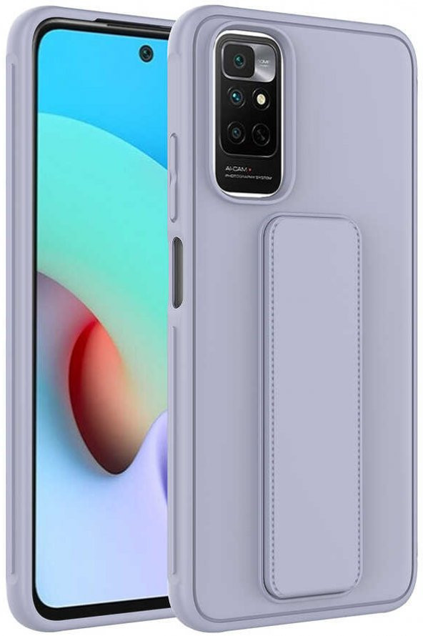 Xiaomi Redmi Note 11 Pro 5G Kılıf Standlı Mat Pürüzsüz Kapak - 6