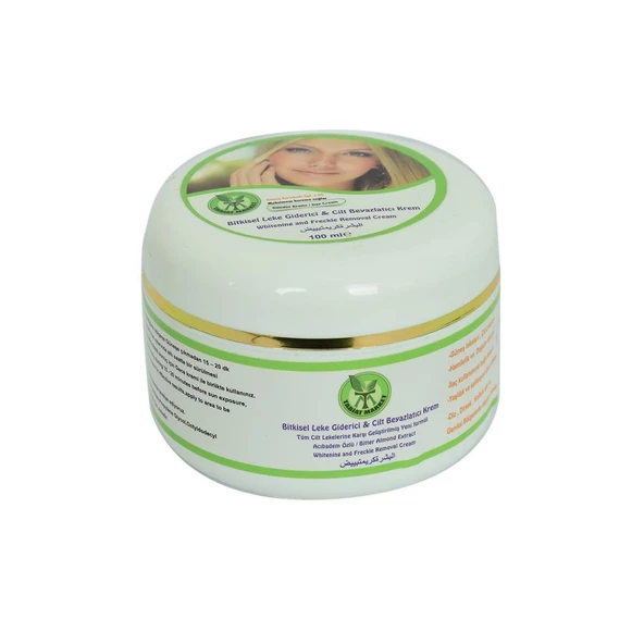 Tabiat Market Bitkisel Beyazlatıcı Gündüz Leke Kremi 100ML - 4