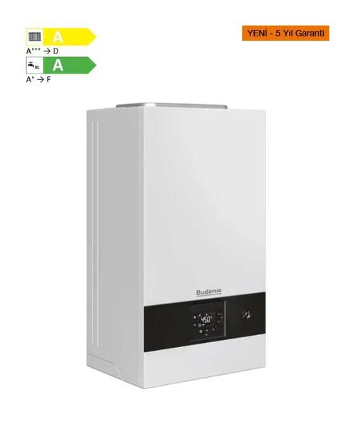 Buderus Logamax Plus GB122i.2 24/30 Kw 20.000 Tam Yoğuşmalı Kombi