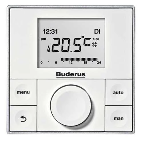 Buderus RC150 Modülasyonlu Programlanabilir Kablolu Oda Kumandası - 2