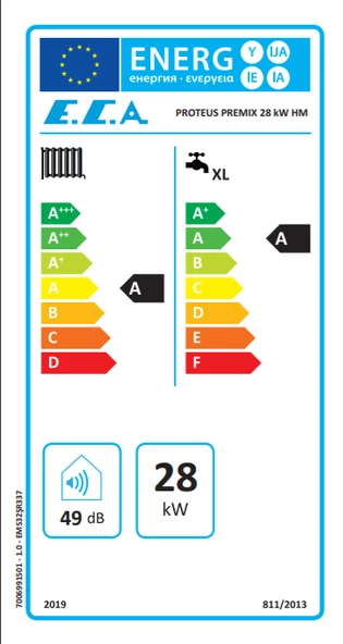 Eca Proteus Premix 28/28 Kw (24.000 Kcal) Tam Yoğuşmalı Kombi - 4