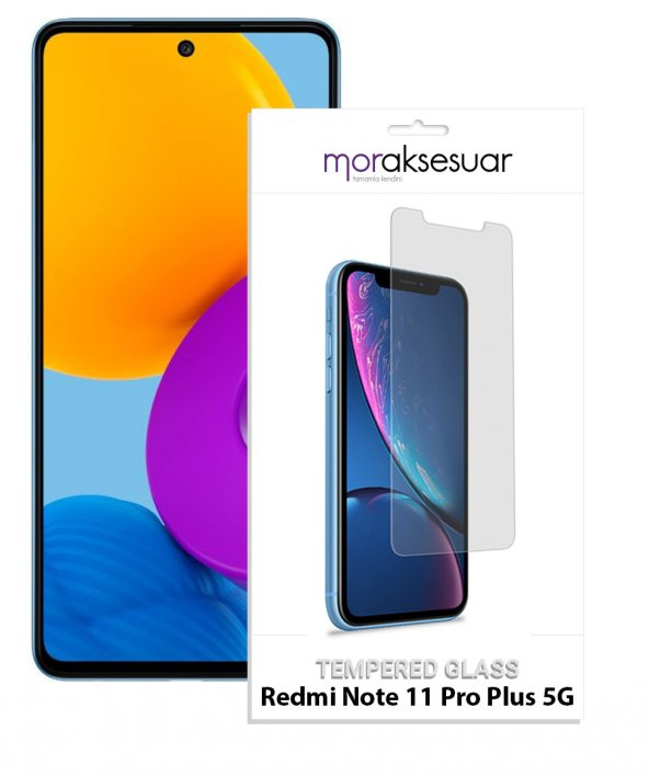 Xiaomi Redmi Note 11 Pro Plus 5G Temperli Kırılmaz Cam Ekran Koruyucu Sert