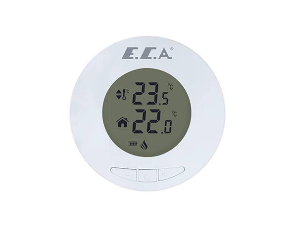 Eca Circle 100 W Kablosuz - Dijital - Pilli On Off Oda Termostatı