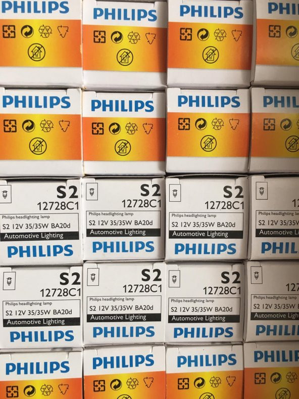 PHLIPS 12V 35/35W BOSCH TİPİ FAR AMPULU - 2