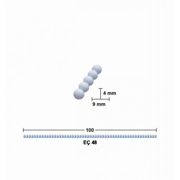 9 mm 100 CM BONCUK ÇITA