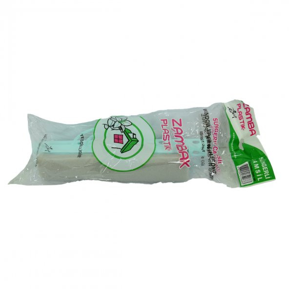 Zambak Plastik Saplı Süngerli Camsil Cam Sileceği 22 Cm Karışık Renk Kod-168 - 4
