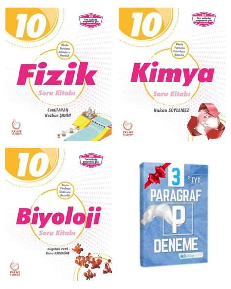 10. Sınıf Fizik Kimya Biyoloji Soru Kitabı