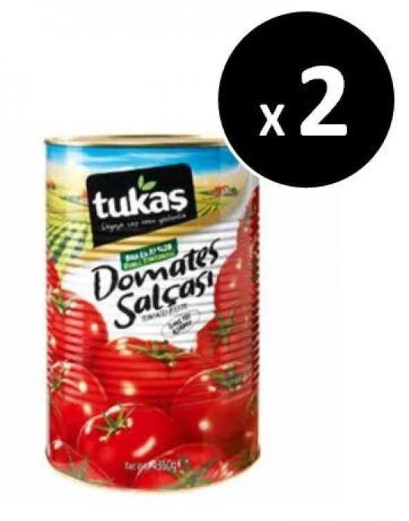 Tukaş Domates Salçası 4350 gr x 2 Adet