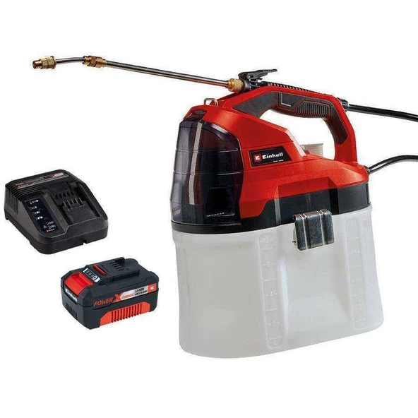 Einhell GE-WS 18/75 4 Amper Akülü İlaçlama Makinesi + Şarj Aleti