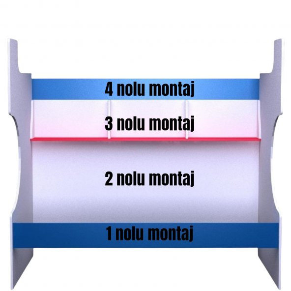 Yavrulu Ranza  100 MDF Merivenleri Dolaplı - 3