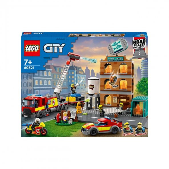 60321 LEGO® City - İtfaiye, 766 parça, +7 yaş - 1
