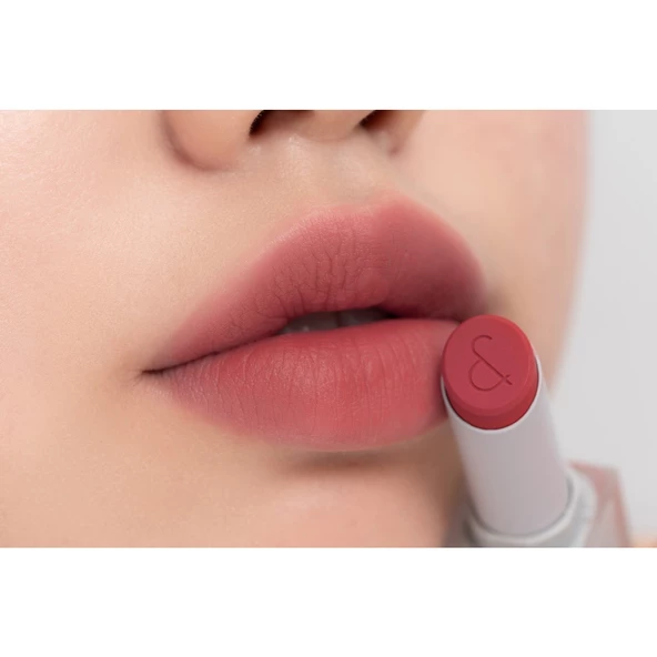 Rom&nd Zero Matte Lipstick Dusty Pink - Ruj - 4