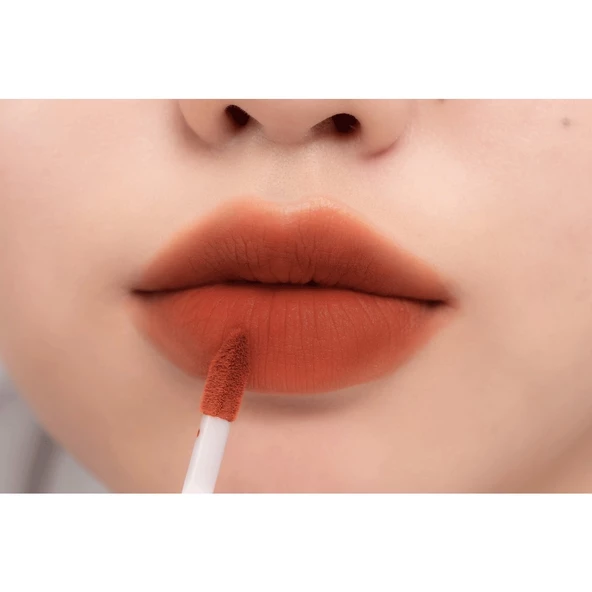 Rom&nd Zero Velvet Tint Rusk Rusk - Likit Ruj - Resim 4