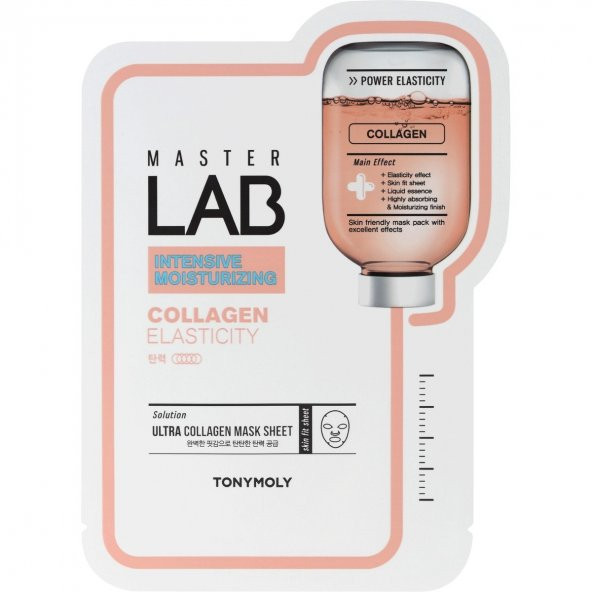 Tonymoly Master Lab Collagen Mask Sheet - Kolajen Maskesi