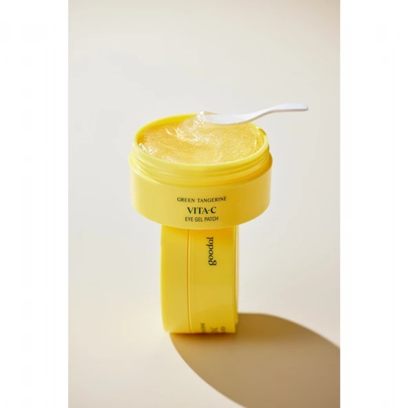 Goodal Green Tangerine Vita C Eye Gel Patch - Yeşil Mandalina Özlü Aydınlatıcı & Leke Karşıtı Göz Altı Maskesi - 4