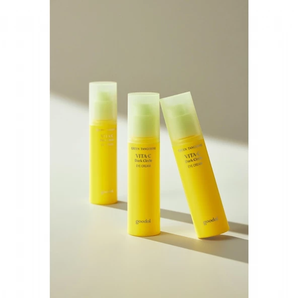 Goodal Green Tangerine Vita C Dark Circle Eye Cream - Yeşil Mandalina Özlü Aydınlatıcı & Leke Karşıtı Göz Kremi - 5
