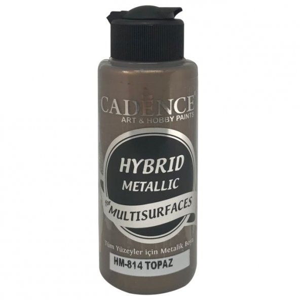 Cadence Hibrit Metalik Multisurface Boya H814 Topaz 120ml