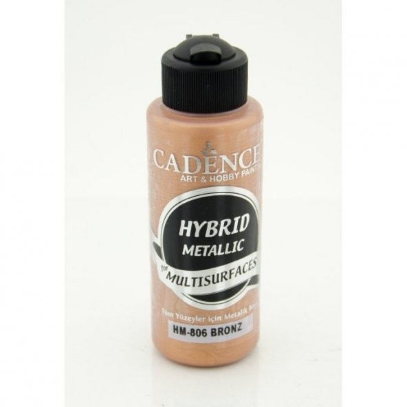 Cadence Hibrit Metalik Multisurface Boya H806 Bronz 120ml - 1