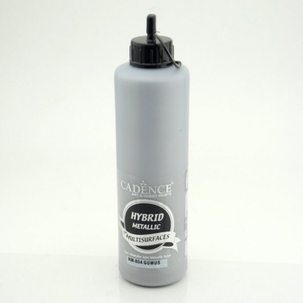 Cadence Hibrit Metalik Multisurface Boya HM804 Gümüş 500ML ürün görseli