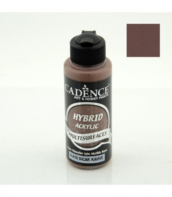 Cadence Hibrit Multisurface Boya H016 Sıcak Kahve 120ML