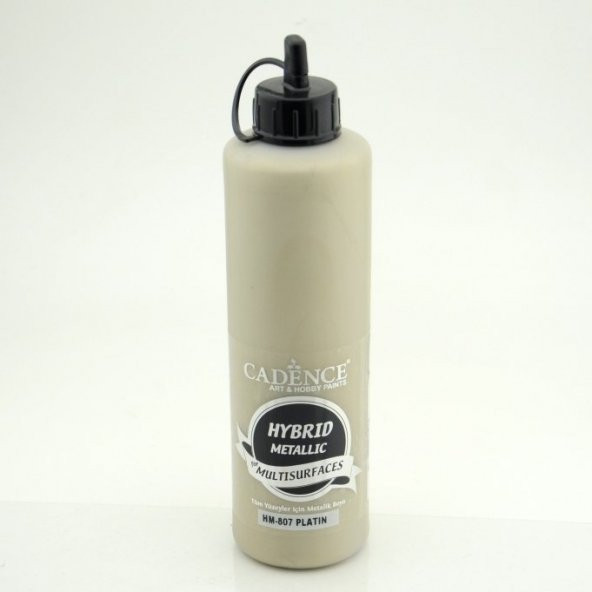 Cadence Hibrit Metalik Multisurface Boya HM807 Platin 500ML