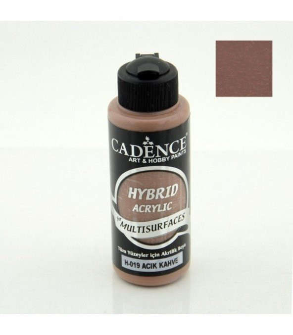 Cadence Hibrit Multisurface Boya H019 Açık Kahve 120ML