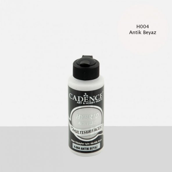Cadence Hibrit Multisurface Boya H004 Antik Beyaz 120ML