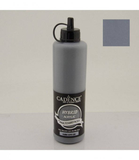Cadence Hibrit Multisurface Boya H090 Koyu Gri 500ML