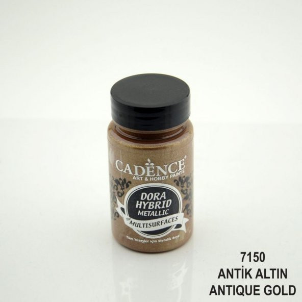 Cadence Dora Hibrit Multisurface Boya 7150 Antik Altın 90ml