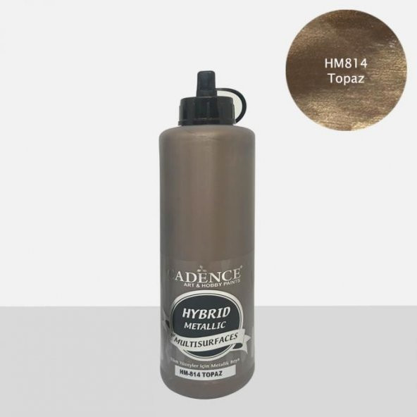Cadence Hibrit Metalik Multisurface Boya HM814 Topaz 500ml